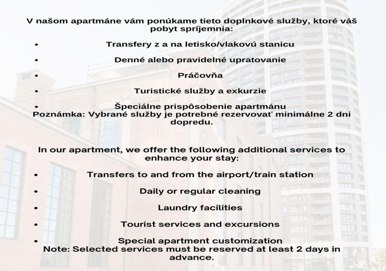 Skau Gajova Family Two Bedroom Apartment With A Terrace Free Parking Bratislava Dış mekan fotoğraf